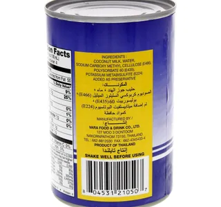 Dee Dee Coconut Milk 400 Ml