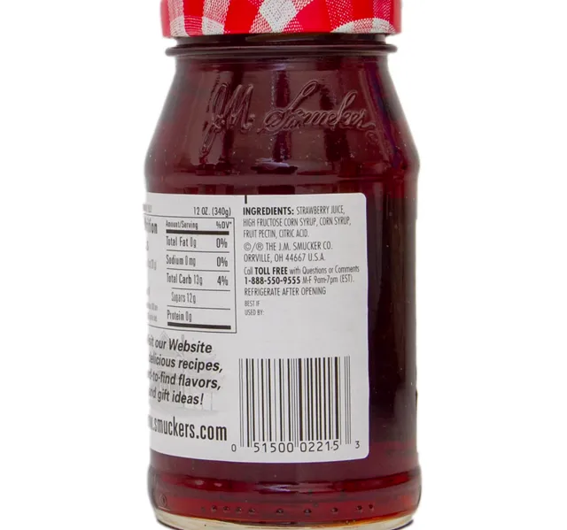 Smucker's Strawberry Jelly 340 g