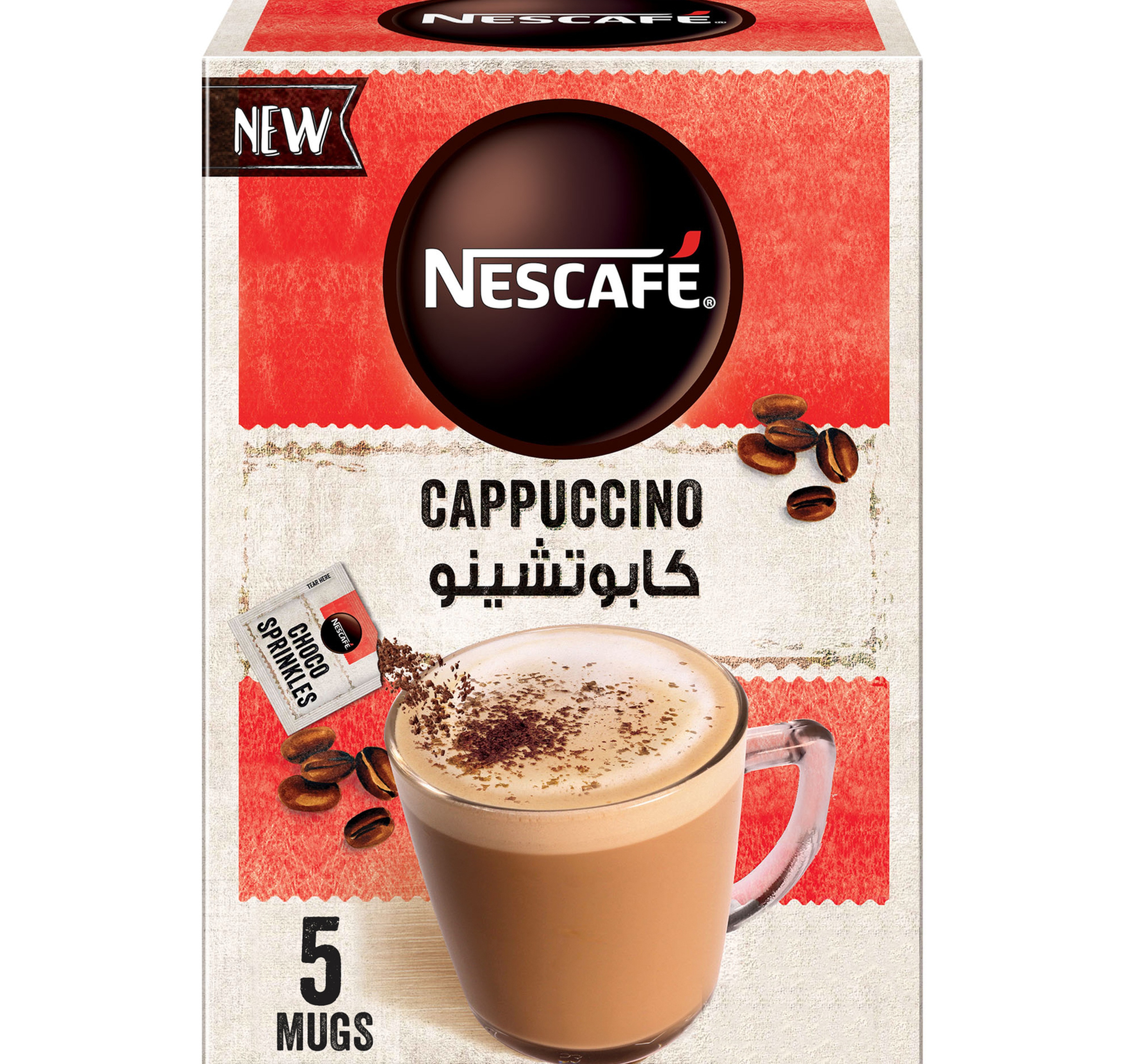 Nescafe Cappuccino 5 X 19 3 G