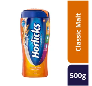 Horlicks Classic Malt Nourishing Powder Drink 500 G