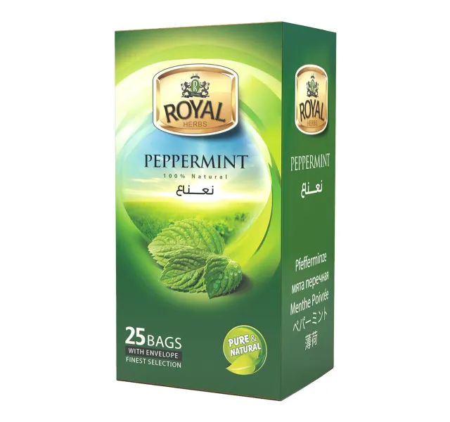 Royal Herbs Peppermint Tea 25 Pcs