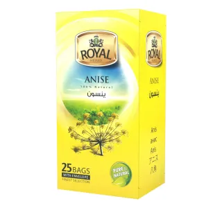 Royal Herbs Anise Tea 25 X 2 G