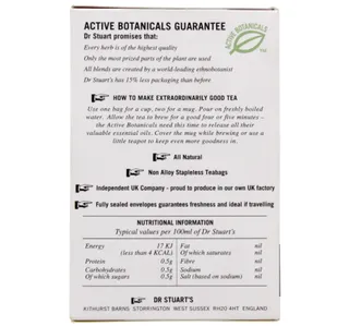 Dr Stuart S Detox Naturally Caffeine Free Tea 15 Pcs