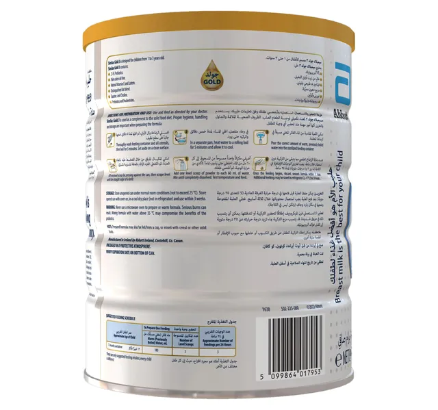 Similac Gold Follow On Formula Stage 3 From 1 To 3 Years 800 g