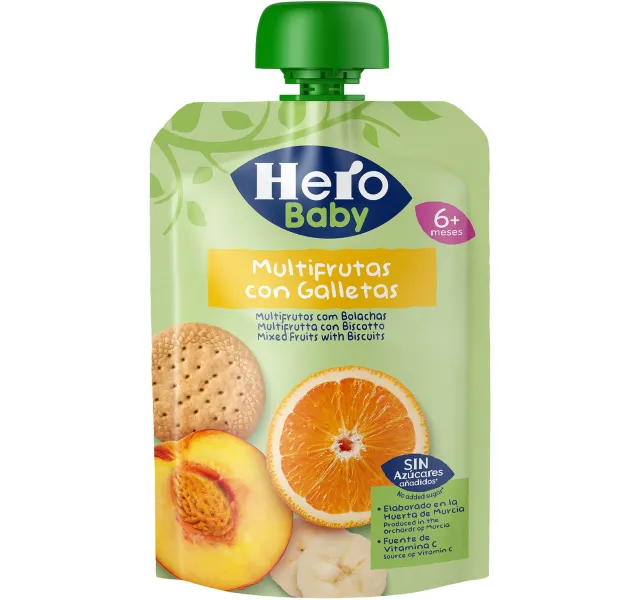 Hero Baby Mixed Fruits with Biscuits 100 g