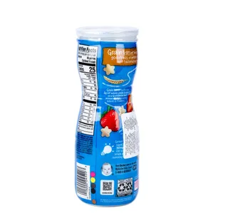 Gerber Graduates Puffs Strawberry Apple Cereal Snack 42 G