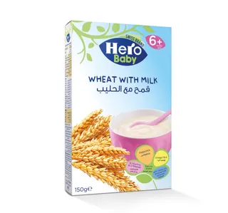 Hero Baby Wheat With Milk From 6 Months 150 g