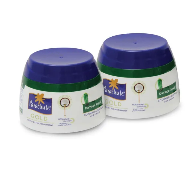 Parachute Gold Coconut And Cactus Damage Repair Hair Cream 2 x 140 ml