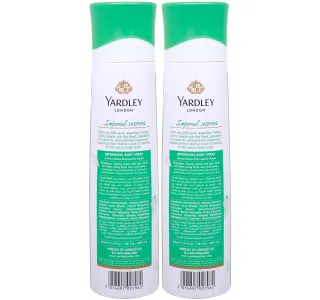 Yardley Body Spray Assorted 2 x 150 ml