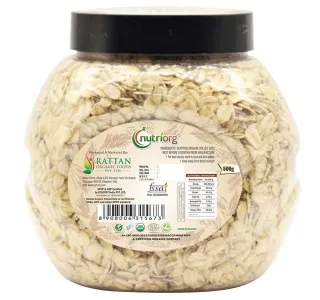 Nutriorg Rolled Oats 500 g