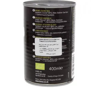Biona Organic Coconut Milk 400 g