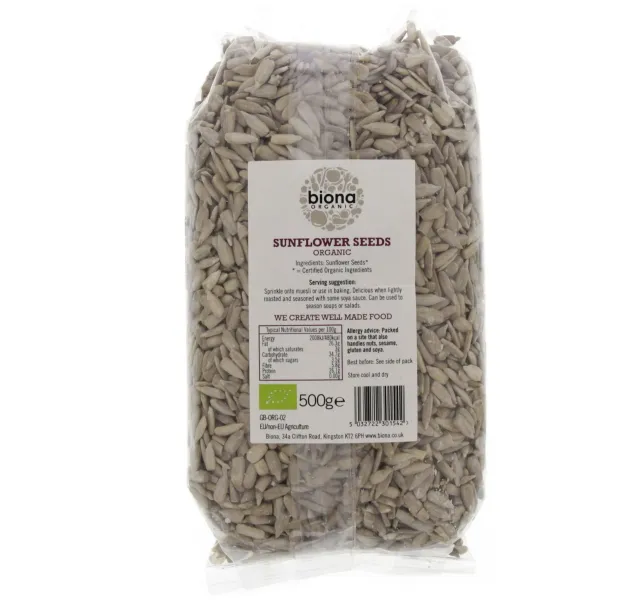 Biona Organic Sunflower Seeds 500 G