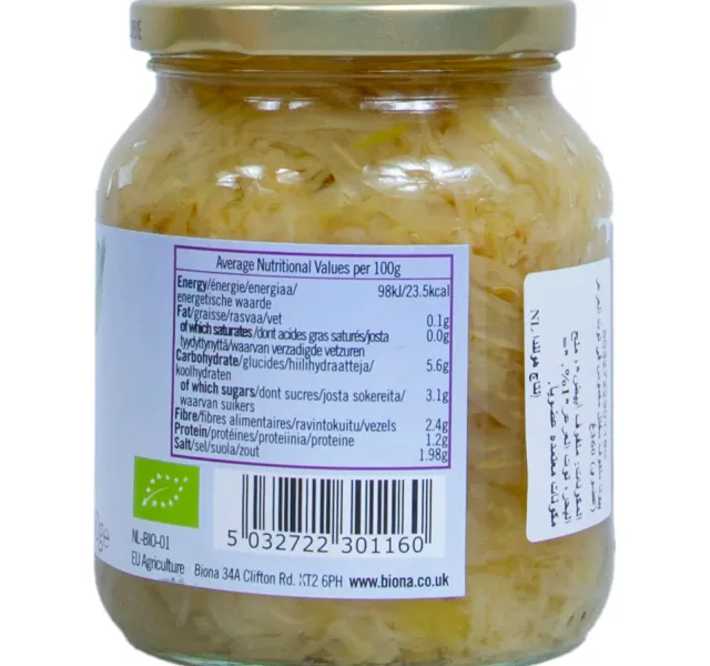 Biona Organic Sauerkraut 360 G