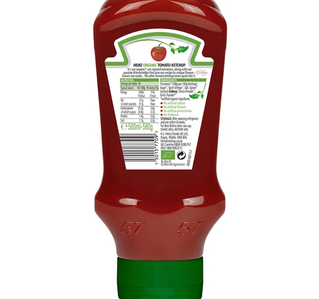 Heinz Organic Tomato Ketchup