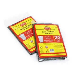 Lulu Garbage Bags 55 Gallon Size 80x110cm 2 X 20pcs