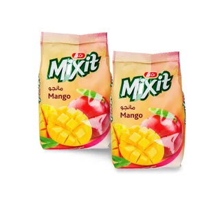 LuLu Mixit Mango Flavoured Instant Powdered Drink 2 x 500 g
