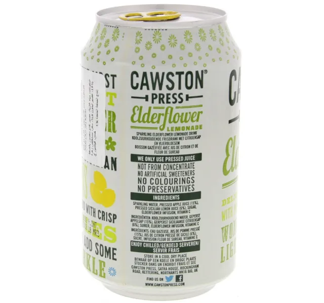 Cawston Press Elder Flower Lemonade 330 Ml