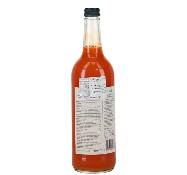 James White Organic Carrot Juice 750 Ml