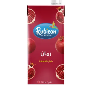 روبيكون اكزوتيك شراب الفاكهة الرمان 1 لتر