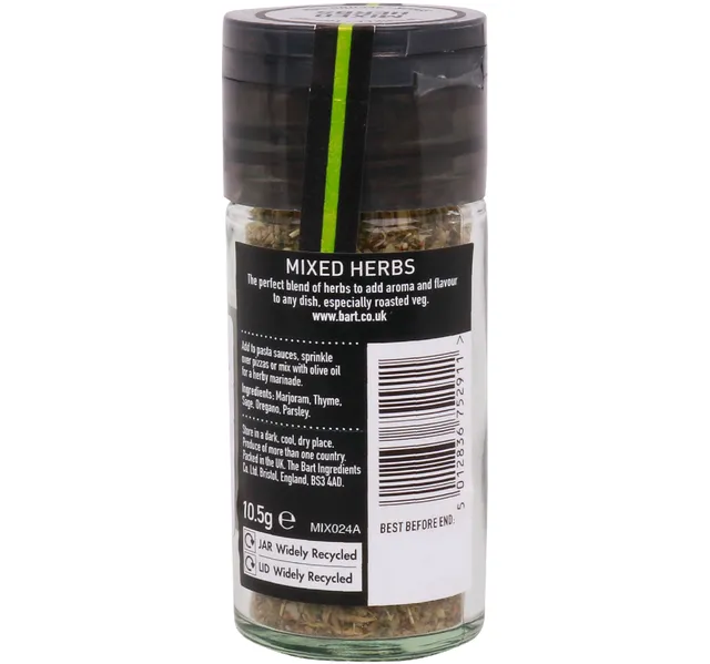 Bart Mixed Herbs 10 5 G