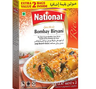 National Bombay Biryani Masala 2X70G