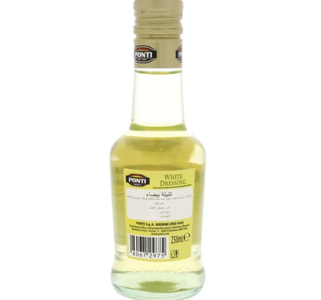 Ponti Balsamic White Dressing 250 Ml