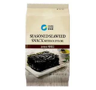 O'Food Seasoned Seaweed Snack with Olive Oil 3 x 4.5 g