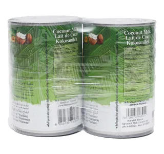Natural Bloom Coconut Milk Value Pack 2 X 400 Ml