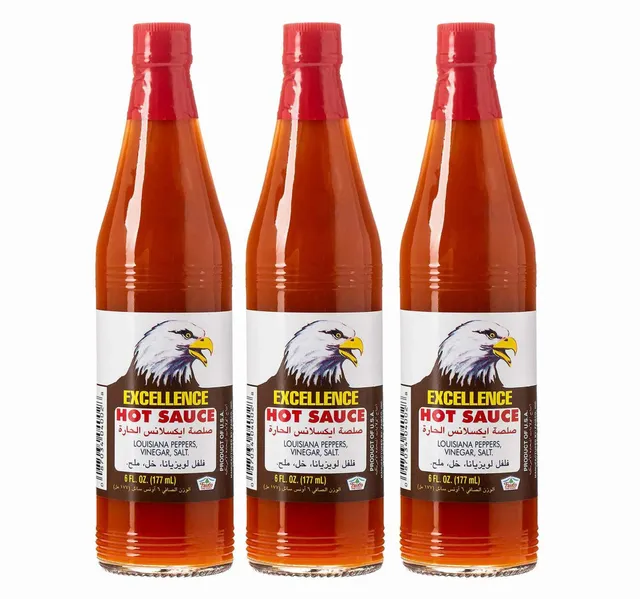 Excellence Hot Sauce 3 x 177 ml