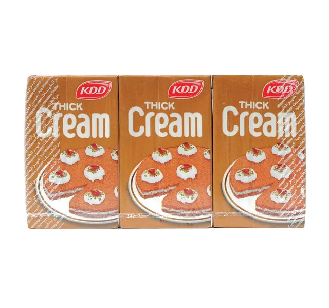 KDD Thick Cream 3 x 250 ml