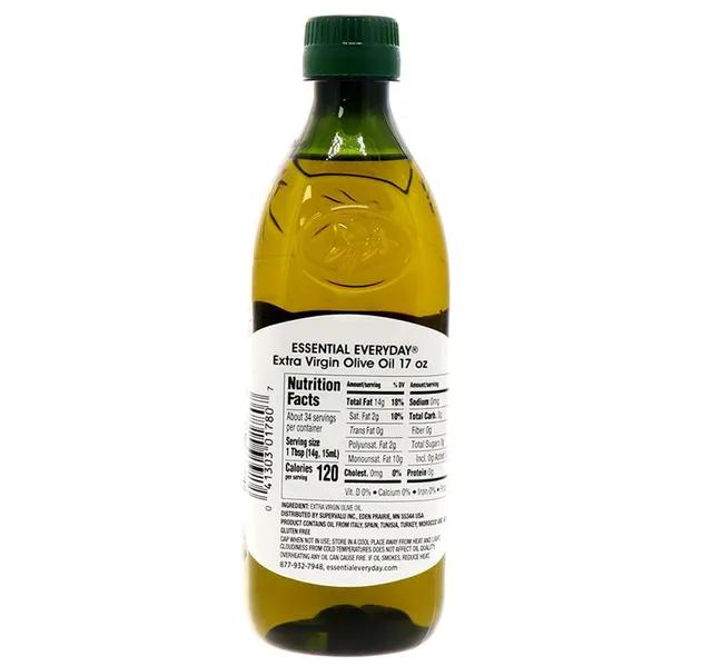 Essential Everyday Extra Virgin Olive Oil 502 Ml