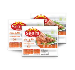 سيارا نقانق دجاج 340 جم × 3 قطع