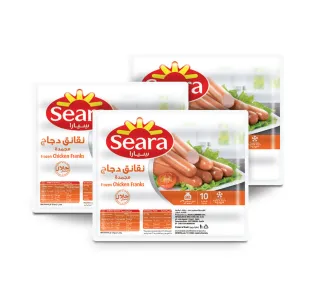 سيارا نقانق دجاج 3 × 340 جم