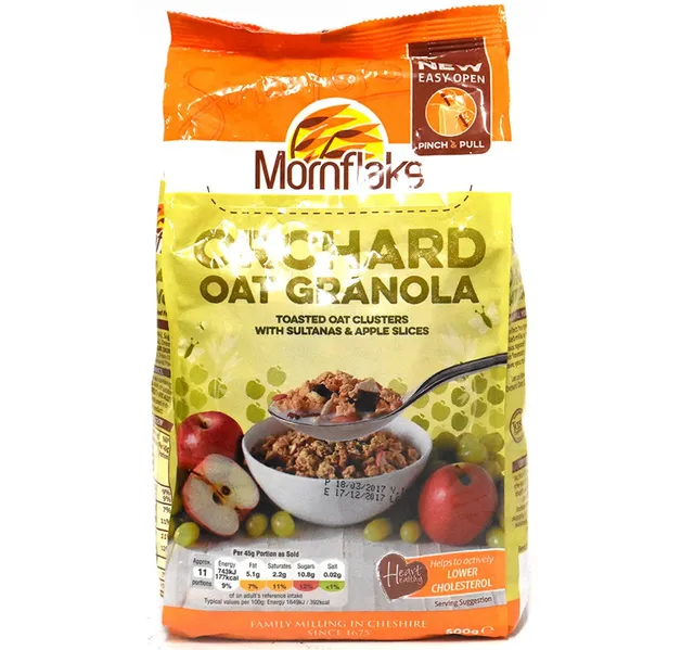Mornflakes Orchard Oat Granola 500 g