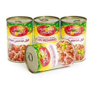 حدائق كاليفورنيا فول مدمس معلب ماستر 4 × 450 جم