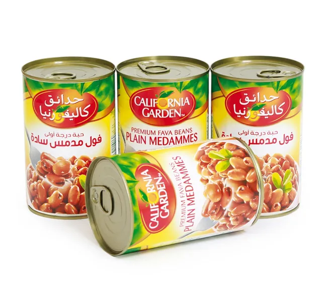 حدائق كاليفورنيا فول مدمس معلب ماستر 4 × 450 جم