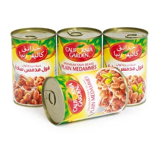 حدائق كاليفورنيا فول مدمس معلب ماستر 4 × 450 جم