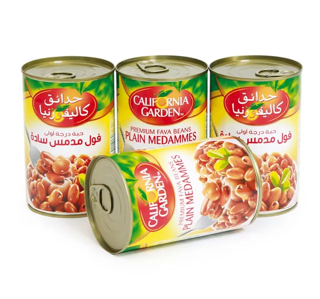 حدائق كاليفورنيا فول مدمس معلب ماستر 4 × 450 جم