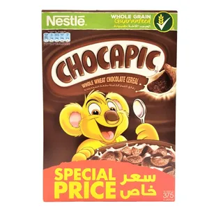 Nestle Chocapic Whole Wheat Chocolate Cereal 375 G