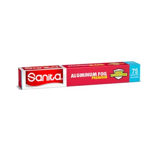 Sanita Premium Aluminum Foil 75sq Ft Size 22 86m X 30cm 1 Pc
