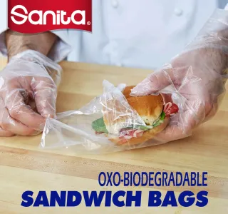 Sanita Sandwich Bag Size: 162mm x 175mm 150pcs