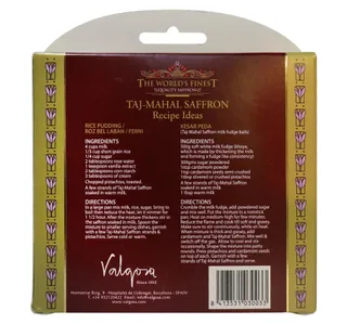 Taj Mahal Saffron 4 G 0 50 G