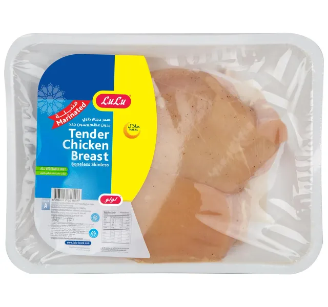 Lulu Marinated Fresh Chicken Breast Boneless Skinless 450 G