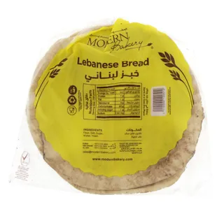 Modern Bakery Lebanese Bread White Medium Size 1 pkt