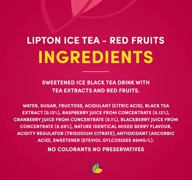 Lipton Red Fruits Ice Tea 320 Ml