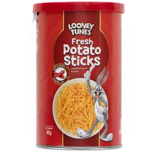 Looney Tunes Hot Spicy Fresh Potato Stick 40 G