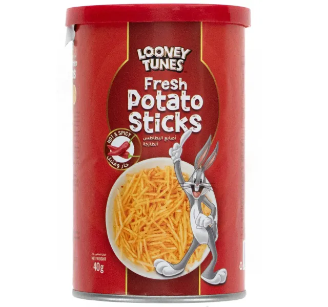 Looney Tunes Hot Spicy Fresh Potato Stick 40 G