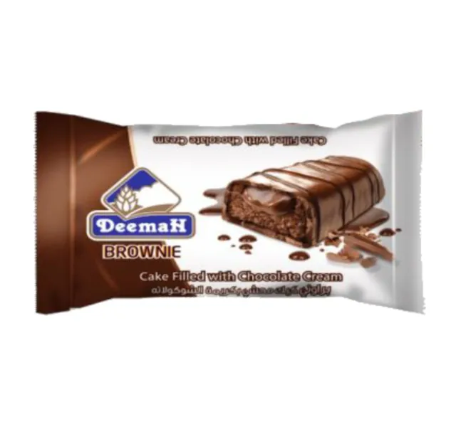Deemah Brownie Cake With Chocolate Cream 37g