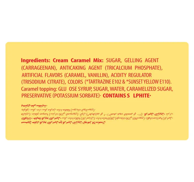 Royal Cream Caramel Mix 77gm