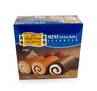 Sara Mini Swiss Roll Cake Assorted 20 20 G